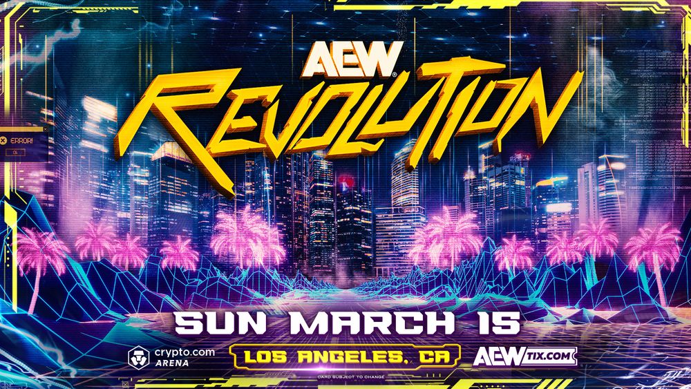 AEW Revolution 2026 03 15 poster