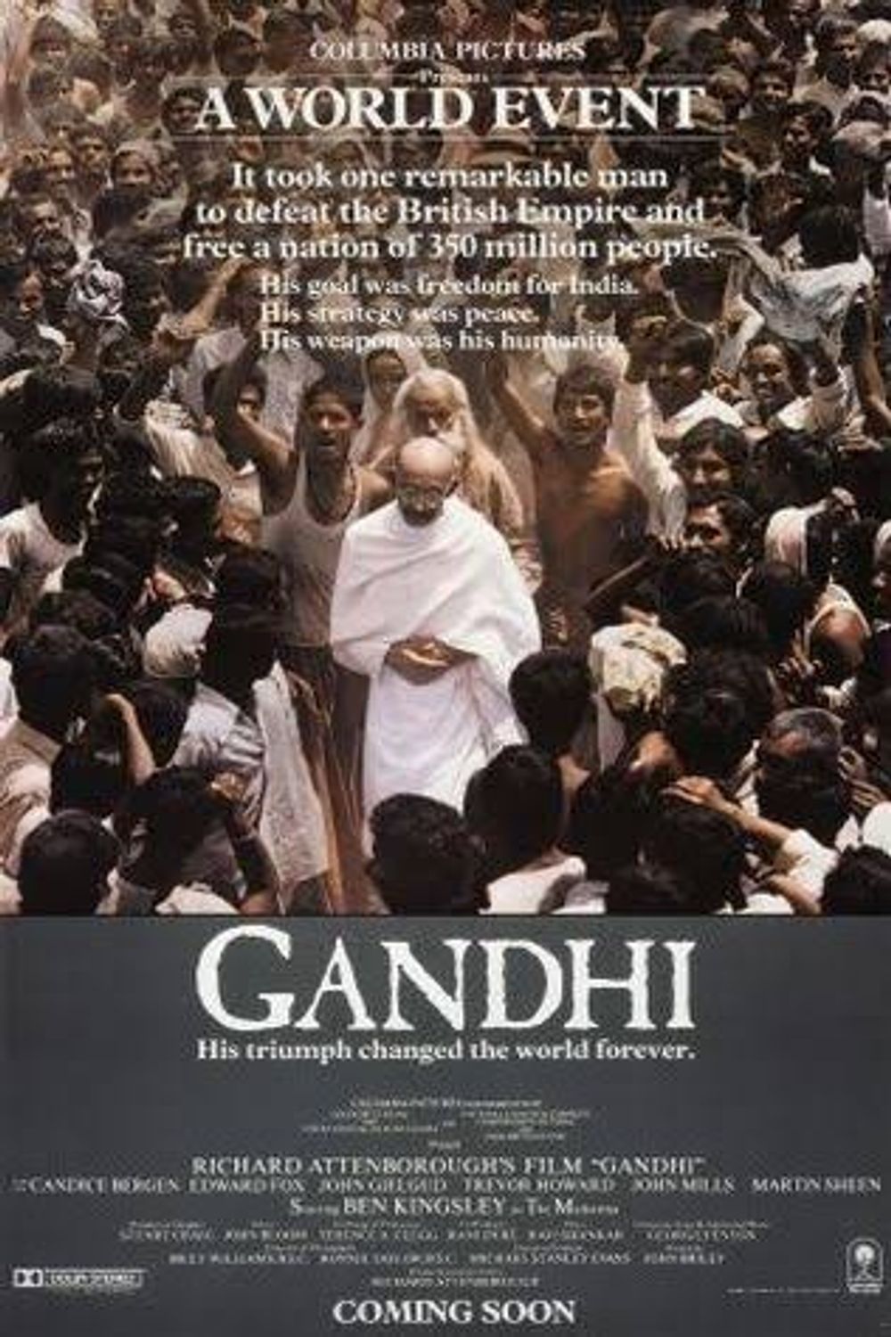 Ghandi poster