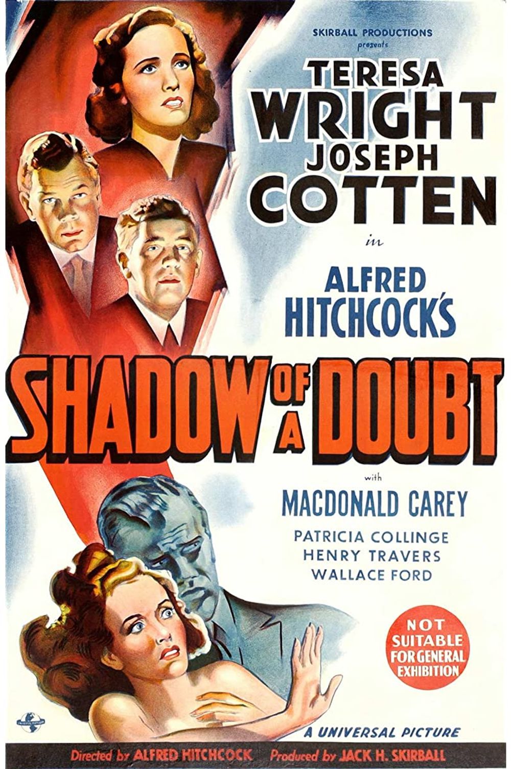 Shadow of a Doubt poster
