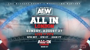 AEW All In 2023 poster