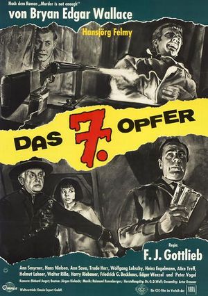 Das siebente Opfer poster