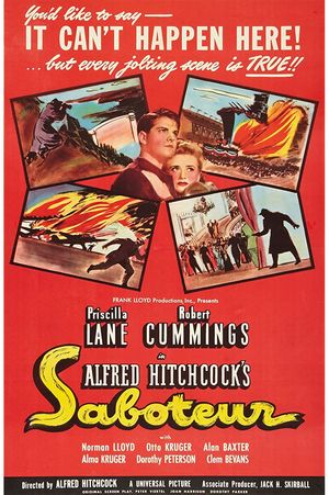 Saboteur poster
