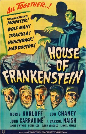 House Of Frankenstein poster