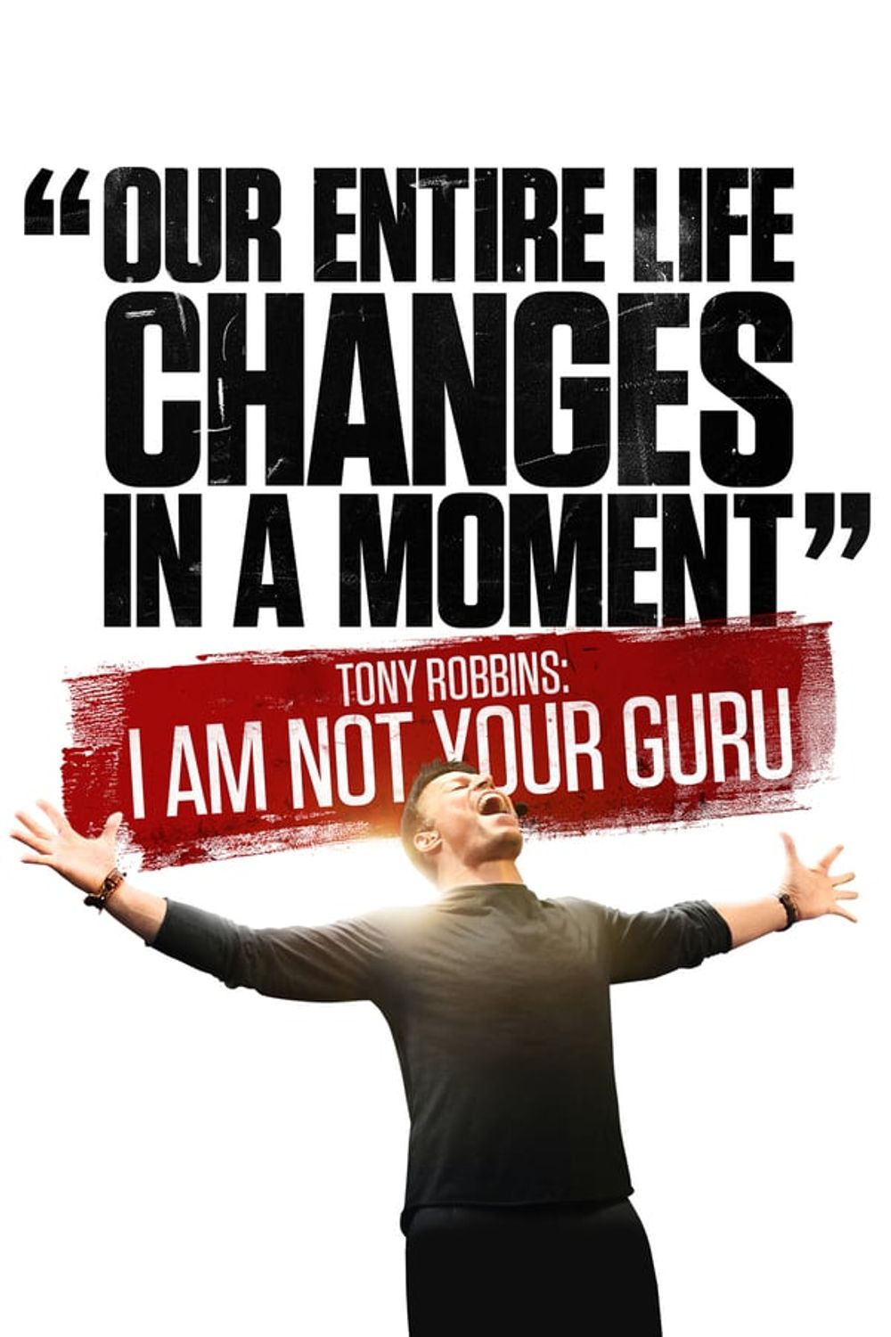 Tony Robbins I Am Not Your Guru poster