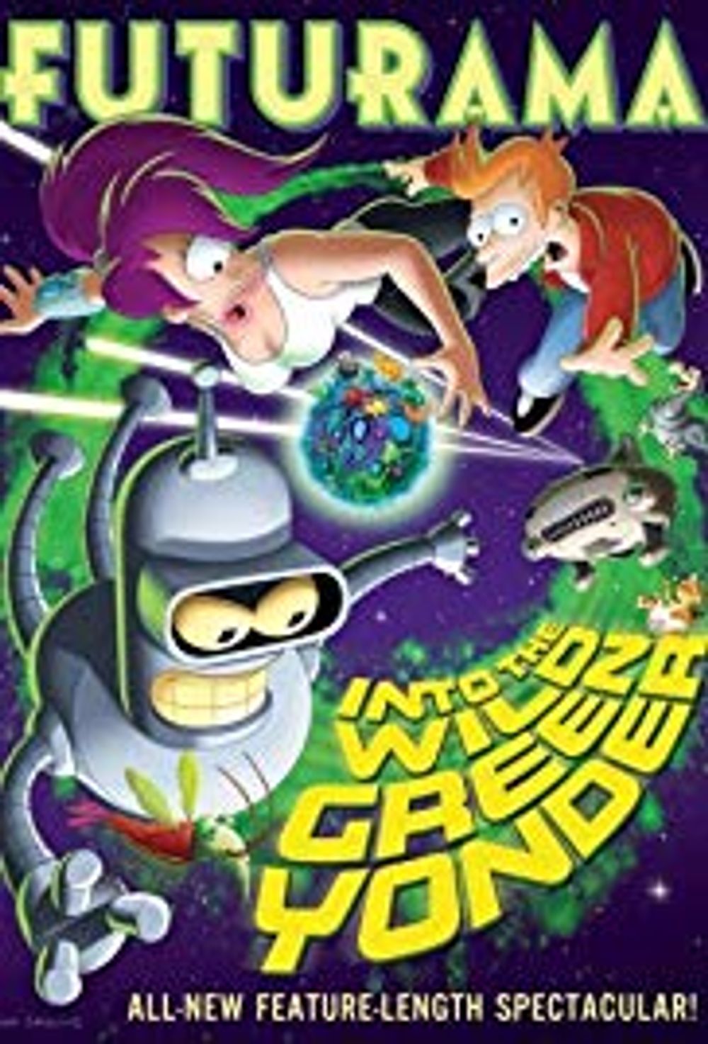 Futurama Into The Wild Green Yonder poster