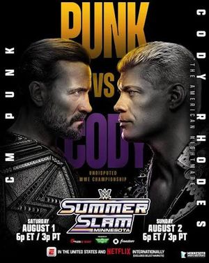 WWE SummerSlam 2026 Saturday Night 01 poster