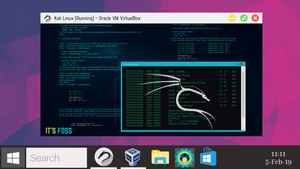 Kali Linux VirtualBox poster