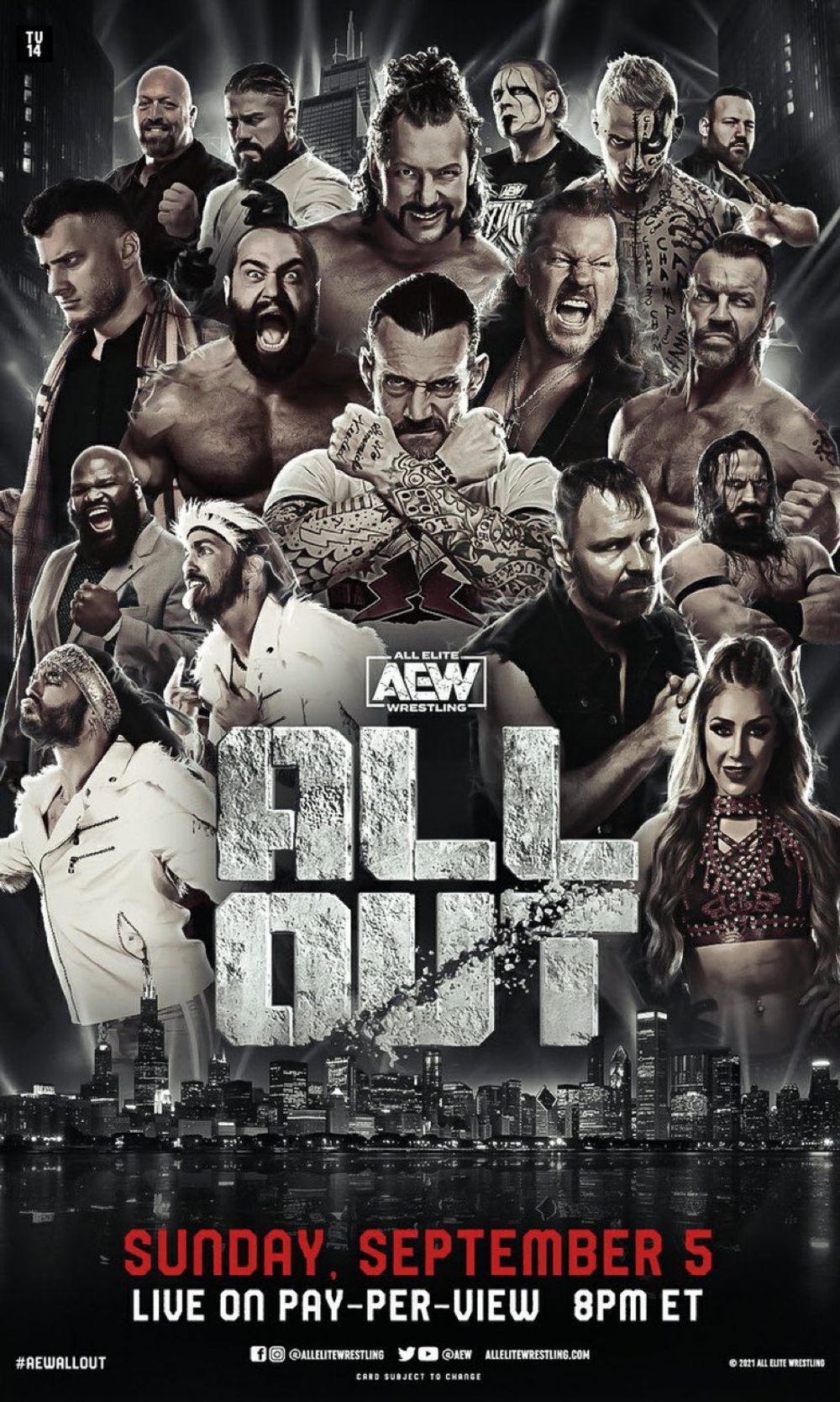AEW All Out poster