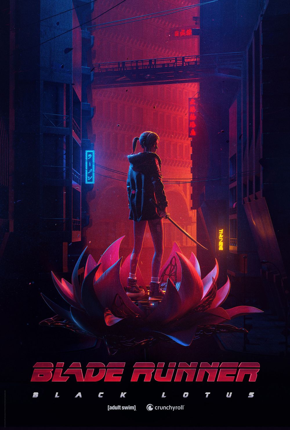 Blade Runner Black Lotus poster