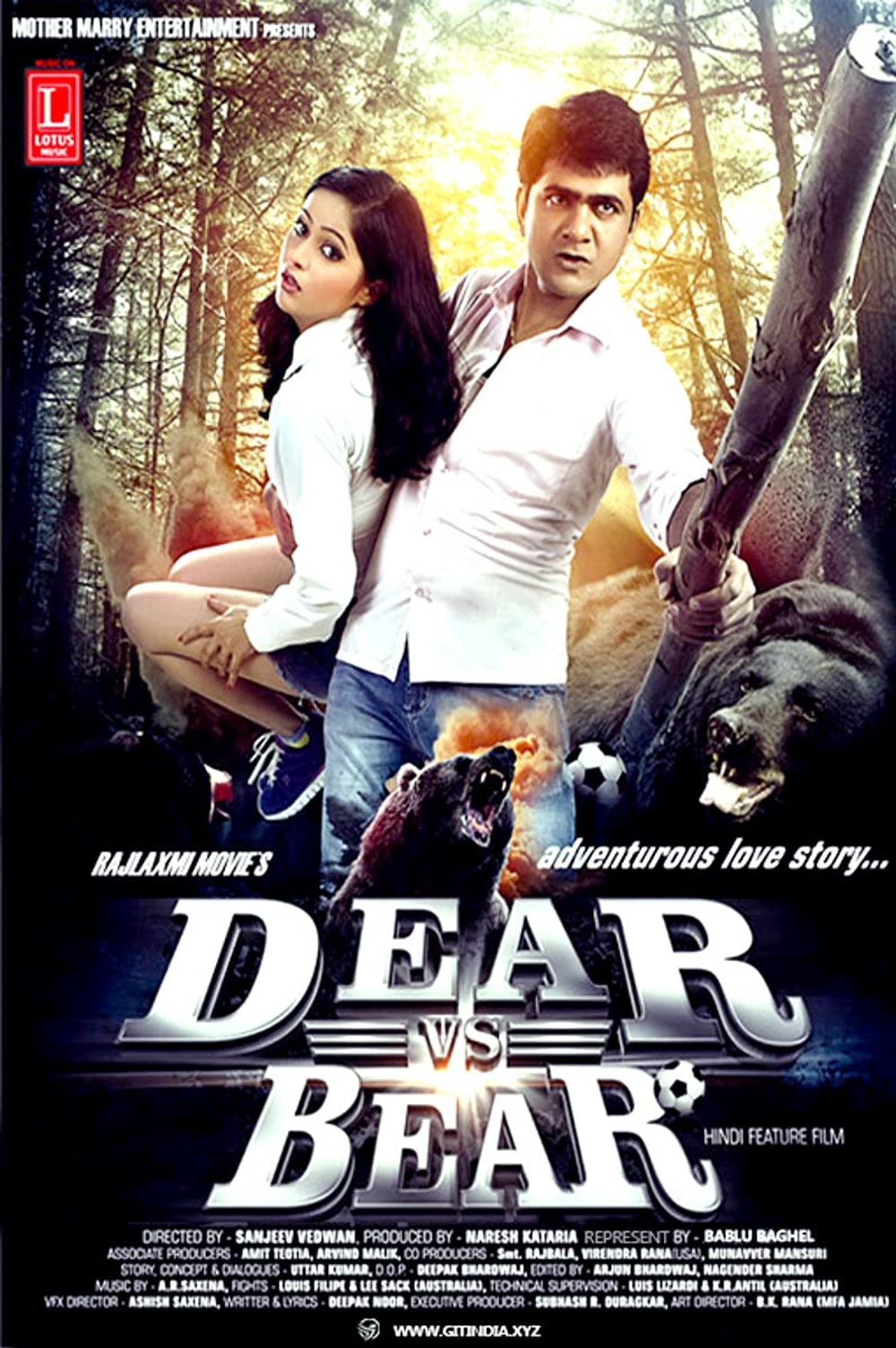 Dear Vs Bear poster