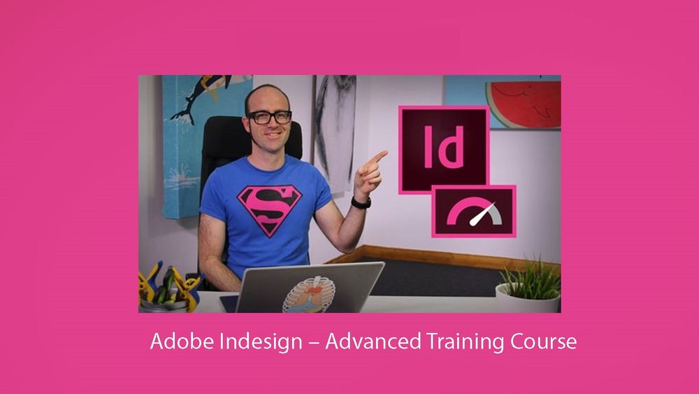 Udemy - Adobe InDesign poster