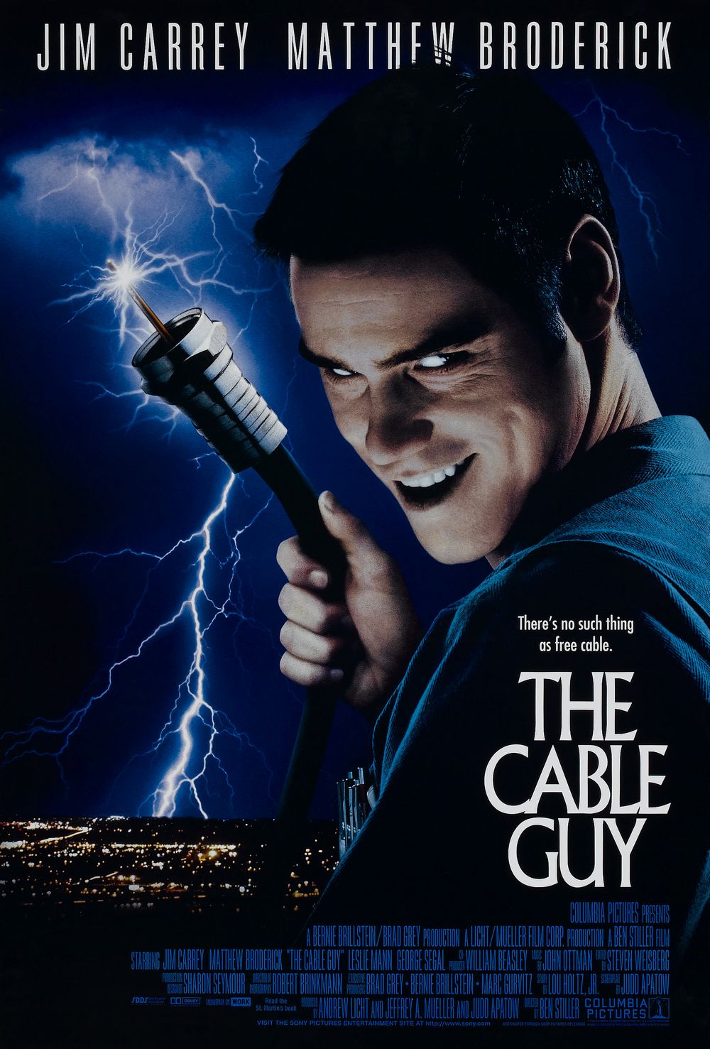 The Cable Guy poster
