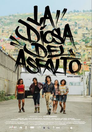 La diosa del asfalto poster