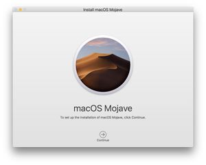 macOS Mojave poster