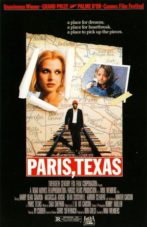 Paris Texas poster