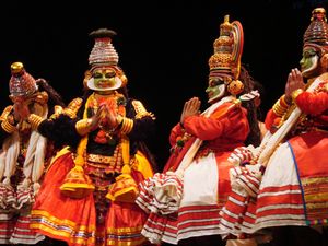India Living Traditions poster