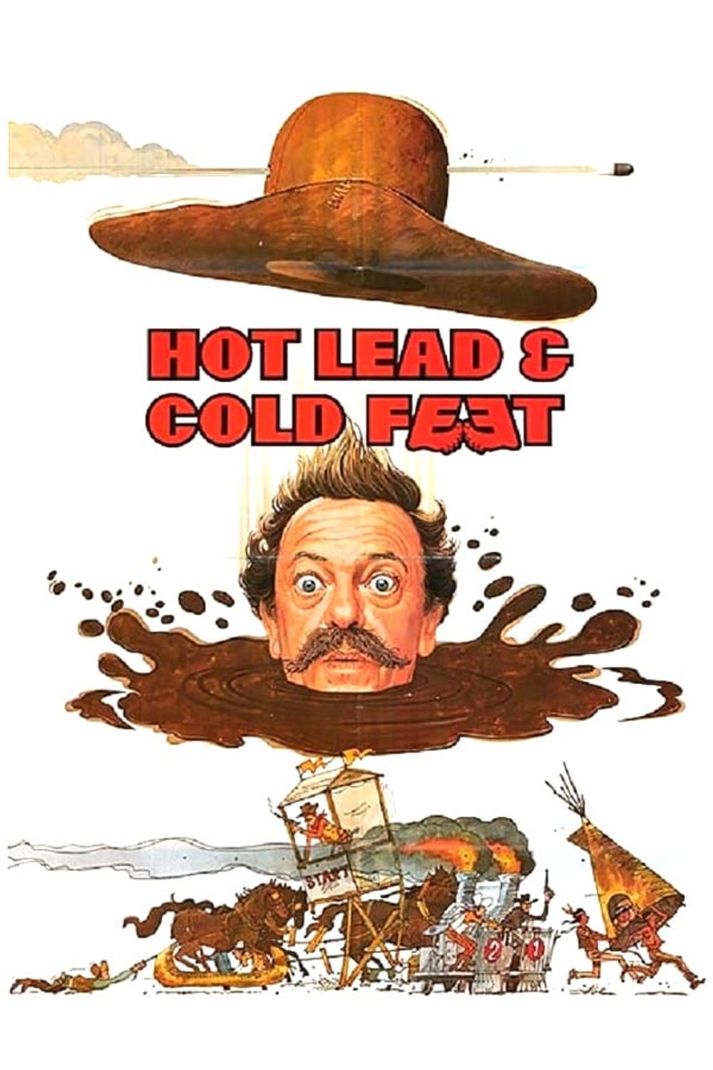 Hot Lead and Cold Feet poster