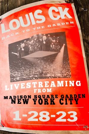 Louis C.K. Back to the Garden poster