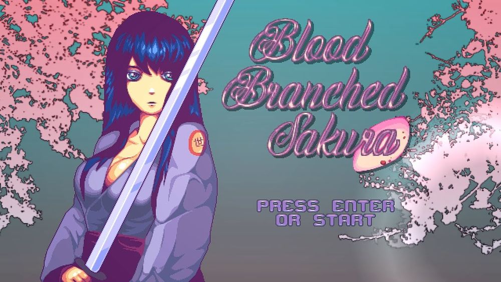 Blood Branched Sakura poster