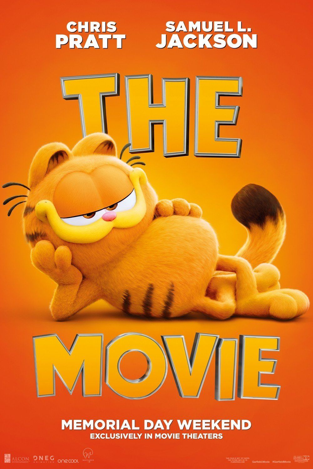 The Garfield Movie poster
