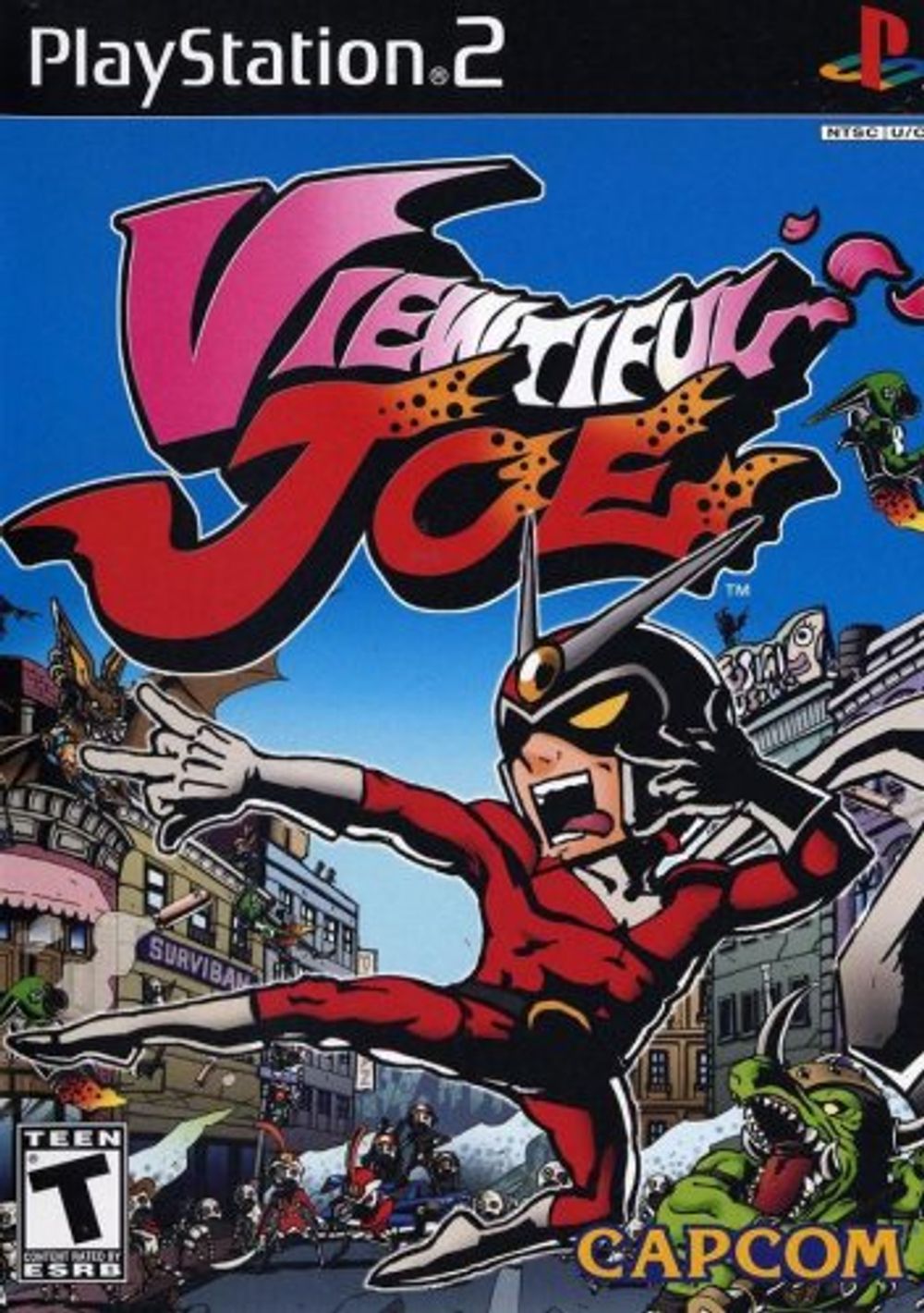 Viewtiful Joe (PS2) poster
