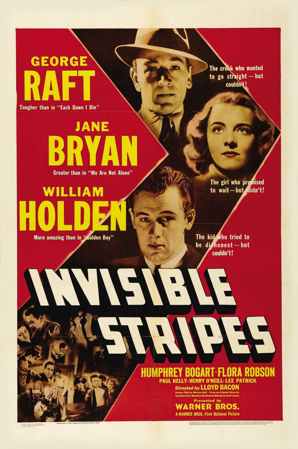 Invisible Stripes poster