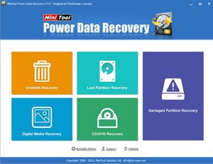 MiniTool Power Data Recovery Business Technician 9 0 poster