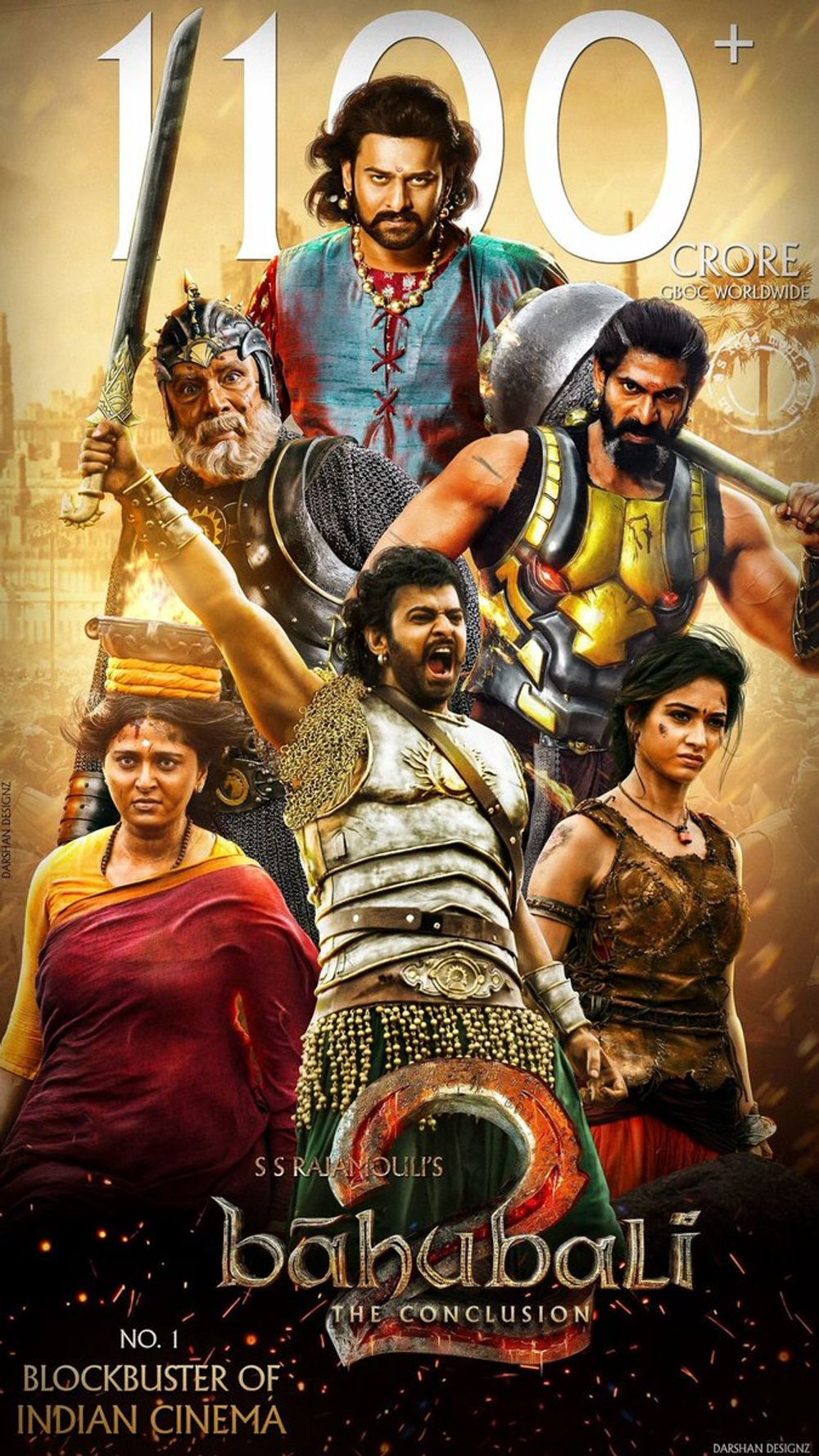 Baahubali 2 The Conclusion poster