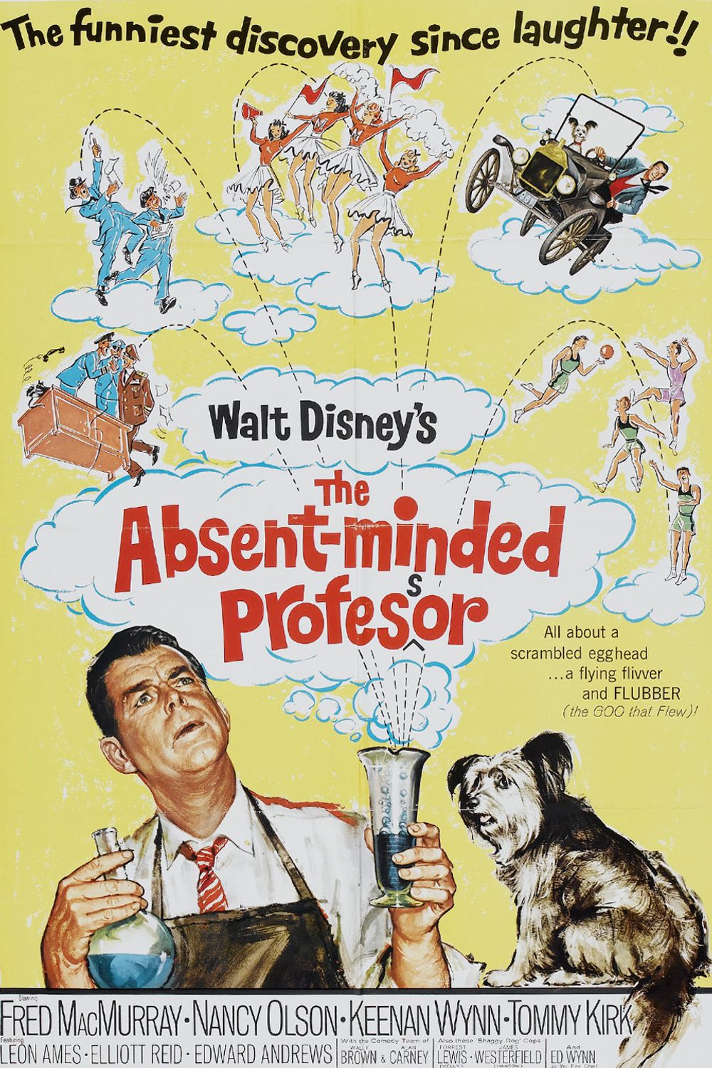 The Absent Minded Professor poster