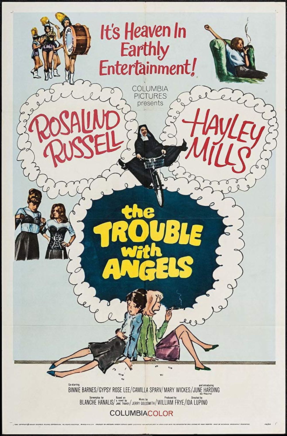 The Trouble With Angels poster