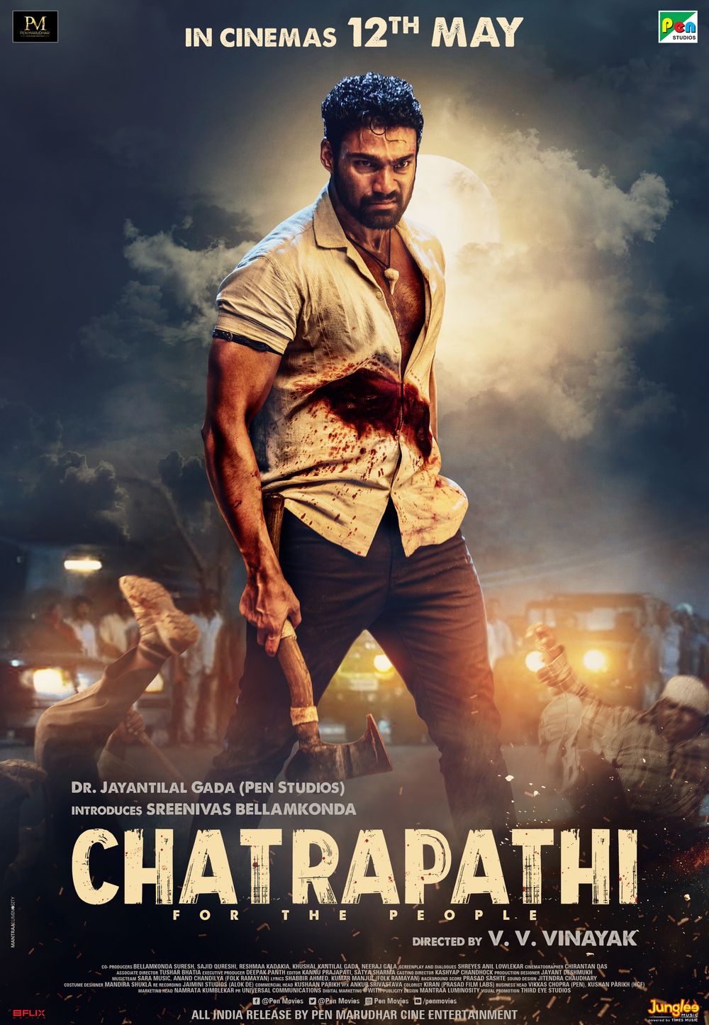 Chatrapathi poster