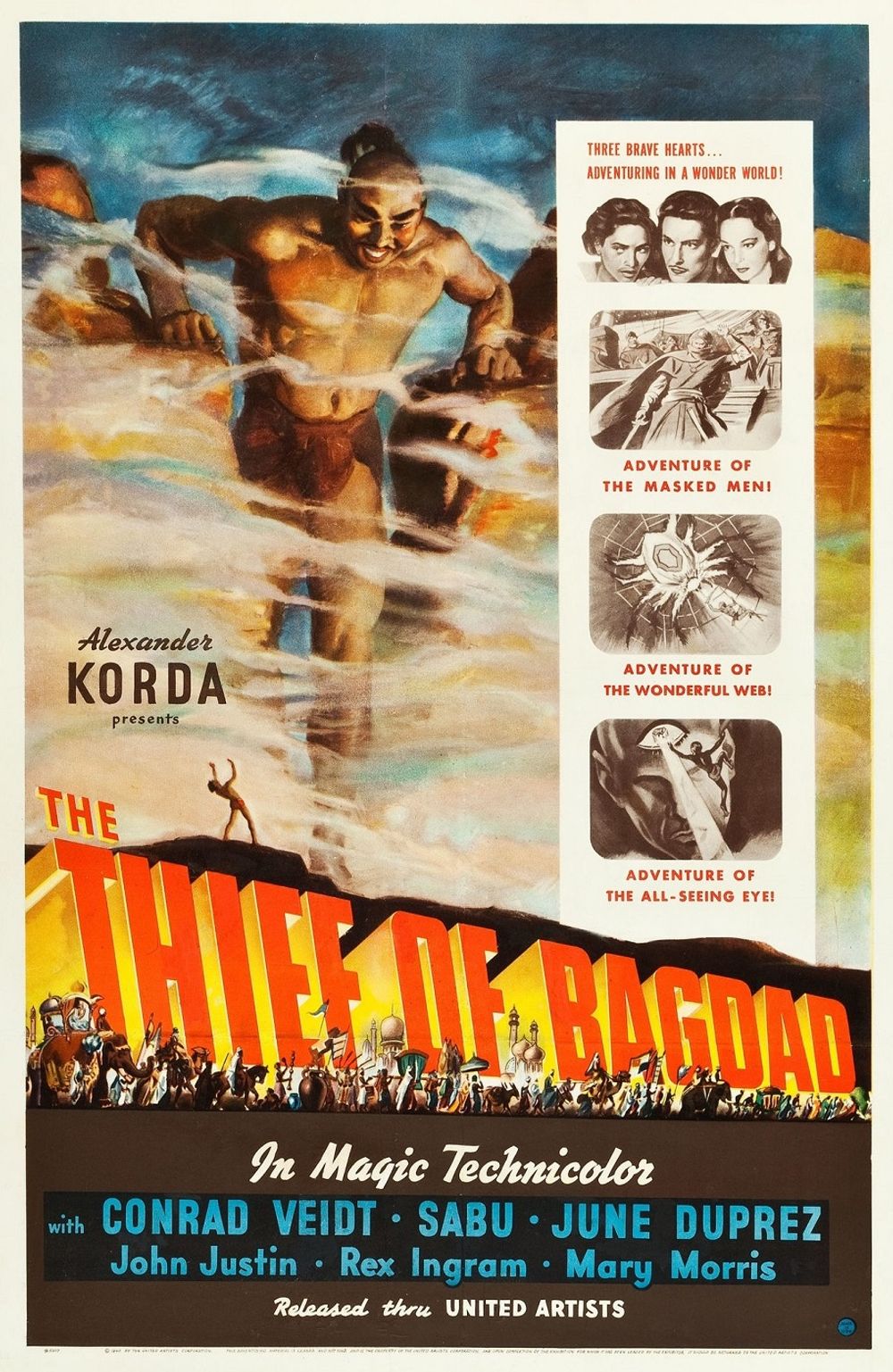 The Thief Of Bagdad poster