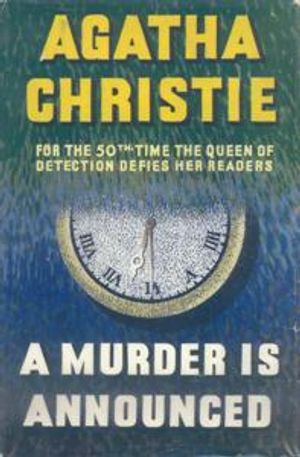 A murder is announced & poster