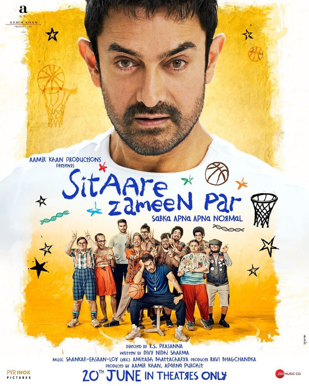 Sitaare Zameen Par poster