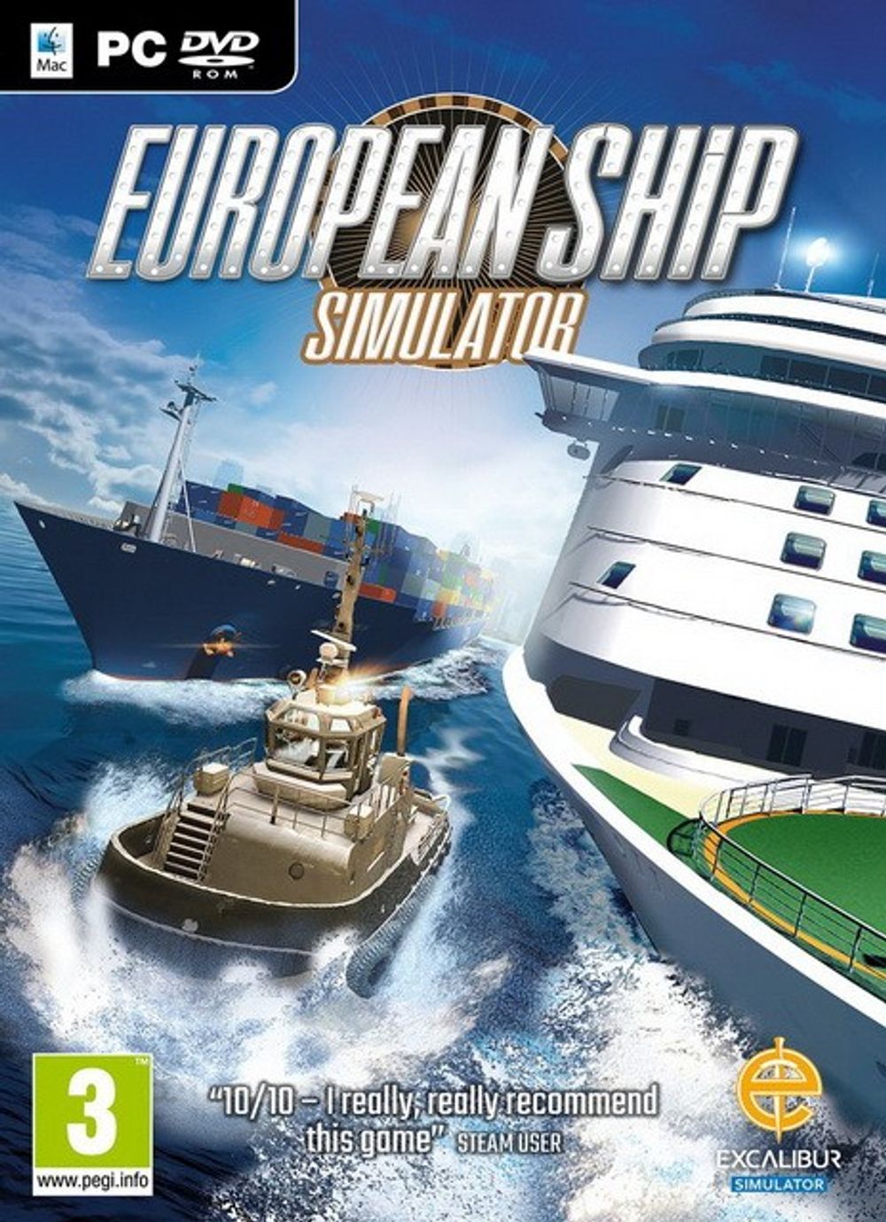 European Ship Simulator & poster