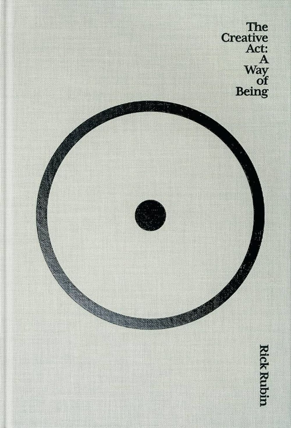The Creative Act - A Way of Being by Rick Rubin poster