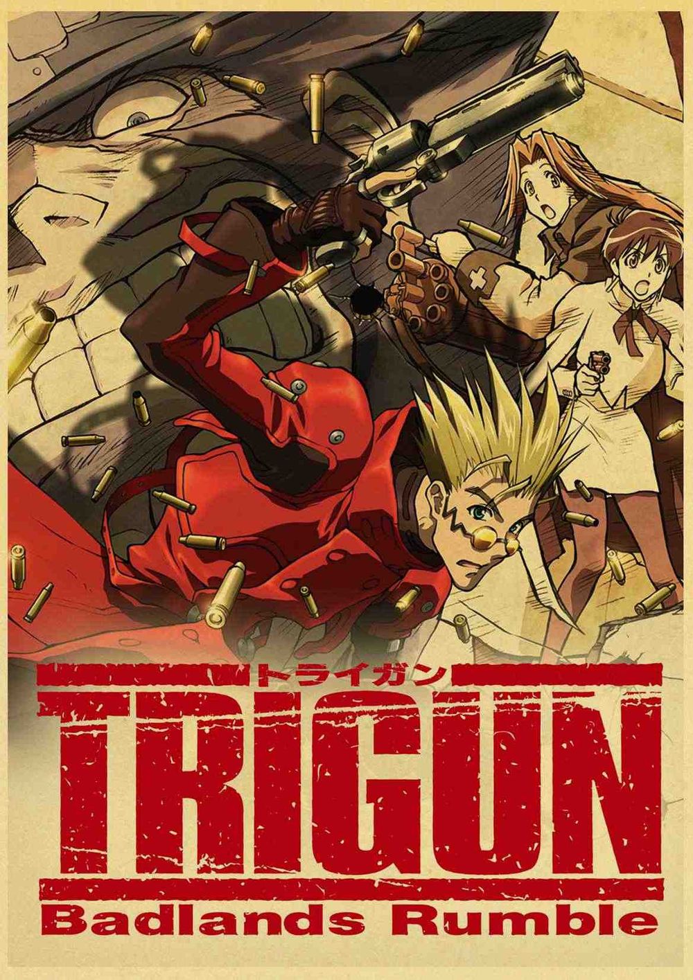 Trigun Badlands Rumble poster