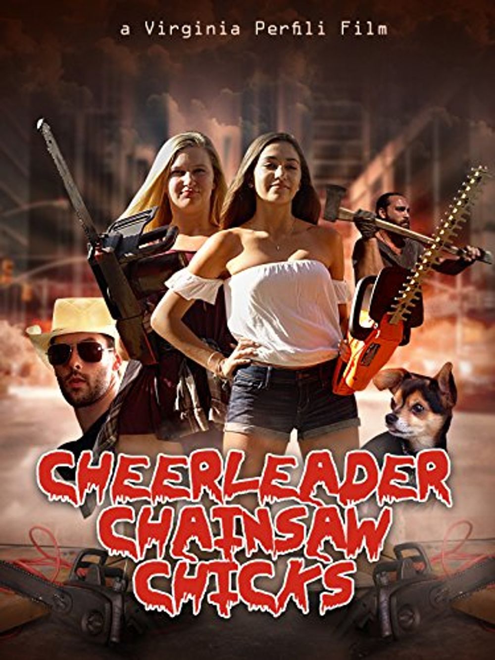 Cheerleader Chainsaw Chicks poster