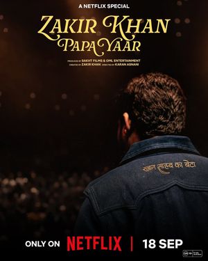 Zakir Khan Papa Yaar poster