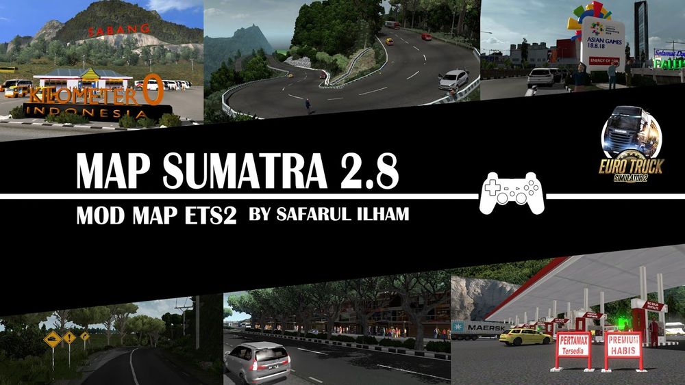 Sumatra Map with Profile FOR ETS poster