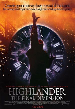 Highlander 3 The Final Dimension poster