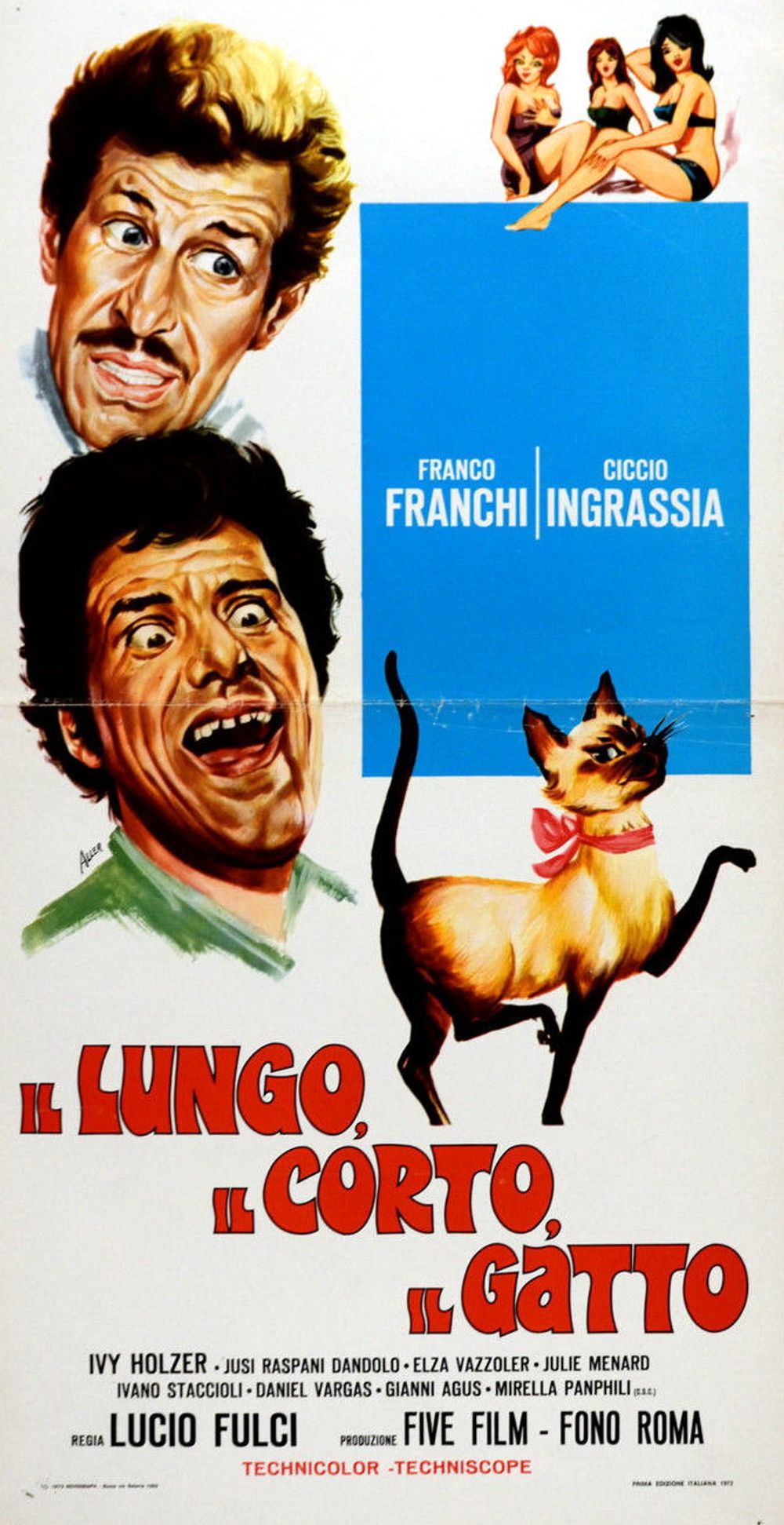 The Tall the Short The Cat poster