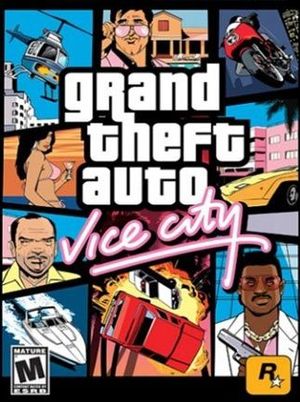Grand Theft Auto Vice City poster