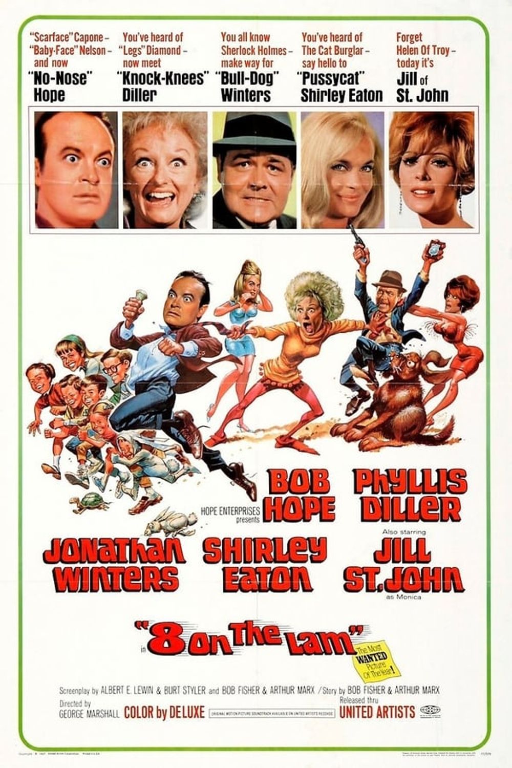 Eight On The Lam poster