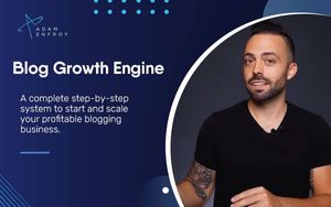 Adam Enfroy - Blog Growth Engine 2.0 poster
