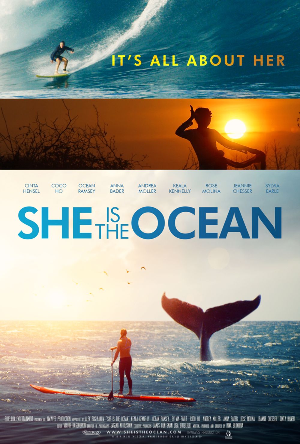 She is the Ocean poster