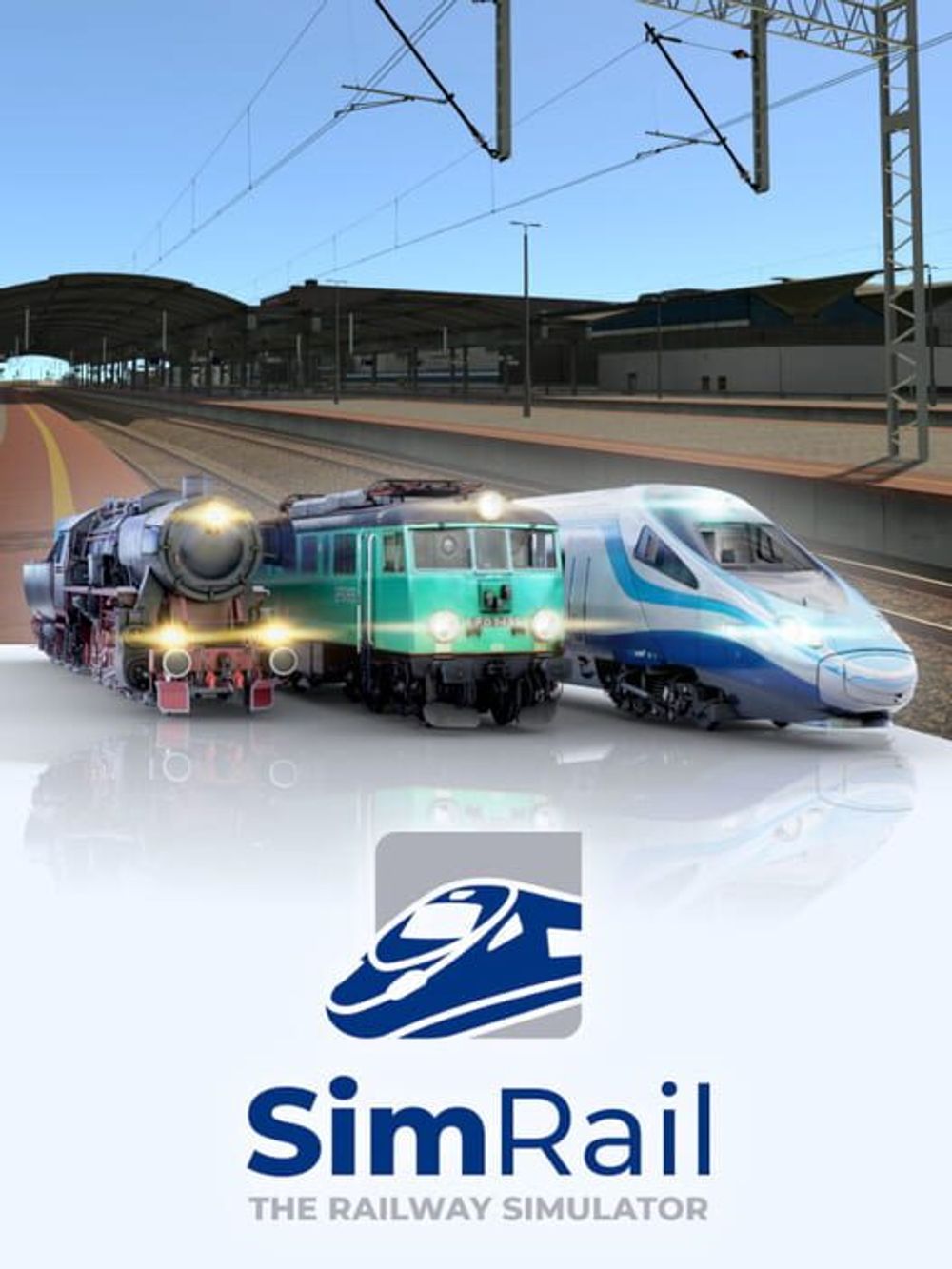 SimRail - The Railway Simulator [RUNE] poster