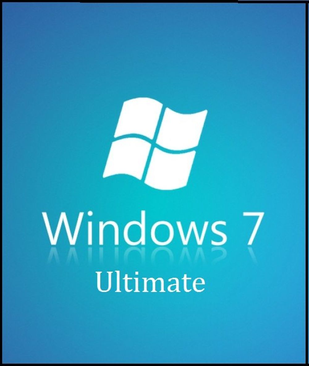 Windows 7 Ultimate 32Bit 64Bit Jan poster