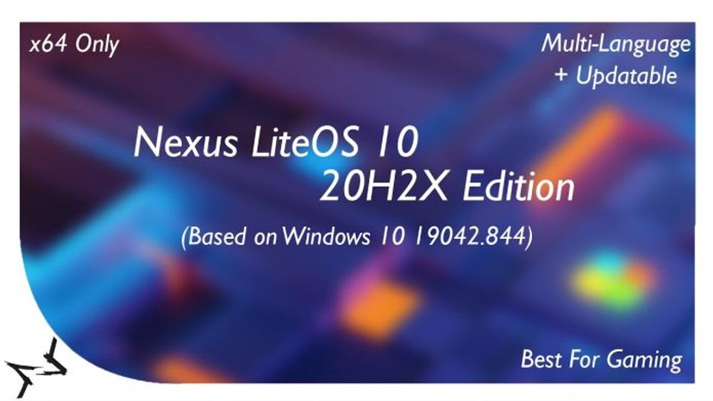 Windows 10 LiteOS 10 20H2X Build 19042.844 March 2021 x64 [CracksHash] poster