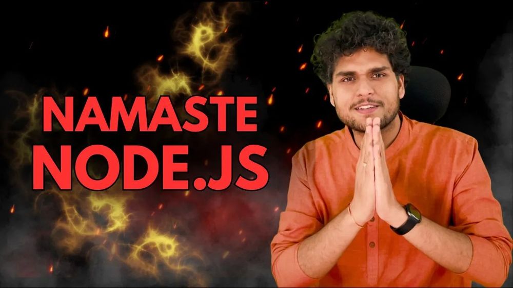 Namastedev - Namaste Node.js poster